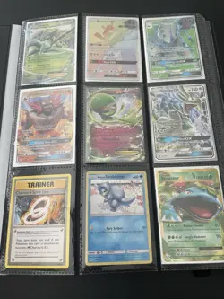 Pokemon Binder Lot Of 214 XY-SM Era Mostly All Near Mint With Binder Included - Image 1