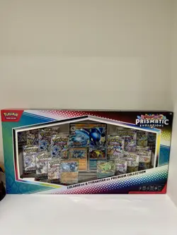 Pokemon Prismatic Evolutions Lucario Ex & Tyranitar Ex Premium Collection Box - Image 1