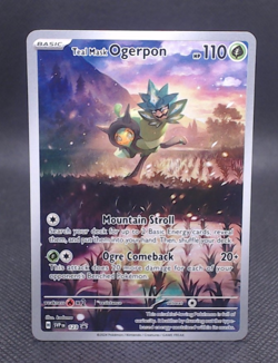 Pokemon - Teal Mask Ogerpon #123 - Scarlet & Violet - Black Star Promo - Image 1