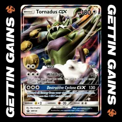 Tornadus GX - SM134 - Black Star Promo - Pokemon Card - NM/M - Image 1