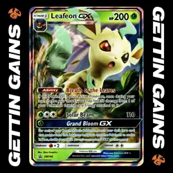 Leafeon GX - SM146 - Black Star Promo - Pokemon Card - NM/M - Image 1