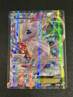 Pokemon TCG Mew EX XY126 Black Star Promo Ultra Rare, Textured, Full Art NM Eng - Image 1