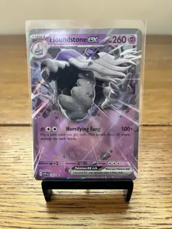Houndstone ex SV: Scarlet & Violet Promo Cards 162 Black Star Promo NM Pokemon - Image 1