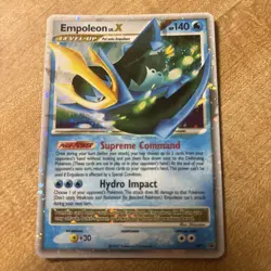 Empoleon LV.X DP11 Diamond and Pearl Holo Pokemon Card TCG Promo - Image 1