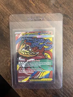 Mega Hawlucha Ex 268/217 Ascended Heros NM Pokemon TCG English Full Art - Image 3