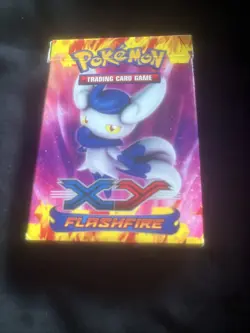 Pokemon TCG XY Flashfire Mystic Typhoon Theme Deck Opened With Cards From2013-14 - Image 1