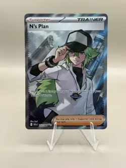 Pokemon N's Plan 163/086 Sv: Black Bolt Holo - Image 1
