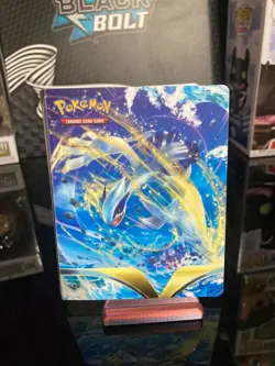 Pokemon TCG Mini Portfolio Binder Silver Tempest NO CARDS Holds 60 - Image 1