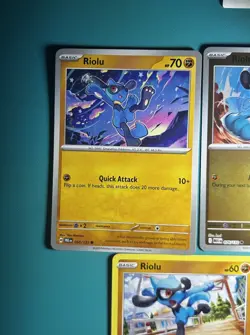 Pokemon TCG - Riolu (x4) & Lucario (x1) Bundle 5x Cards All Unique NM English - Image 2