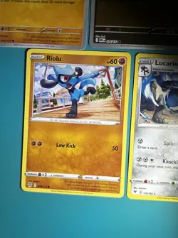 Pokemon TCG - Riolu (x4) & Lucario (x1) Bundle 5x Cards All Unique NM English - Image 5