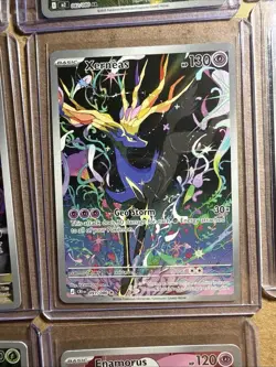 Pokemon TCG Lot of 8 Illustration Rare IR Cards Xerneas Tapu Bulu Goodra NM - Image 4