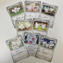 Tandemaus & Maushold Bundle 8 Pokemon TCG Cards - Excellent Condition - Image 2