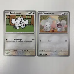Tandemaus & Maushold Bundle 8 Pokemon TCG Cards - Excellent Condition - Image 3
