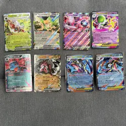 Pokemon TCG EX Mixed Cards English Bundle NM Condition x8 - Image 1