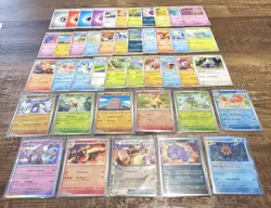 43 Card Job Lot Pokemon TCG Cards 151 Scarlet & Violet NM/M No Duplicates - Image 1