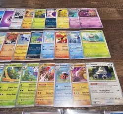 43 Card Job Lot Pokemon TCG Cards 151 Scarlet & Violet NM/M No Duplicates - Image 3