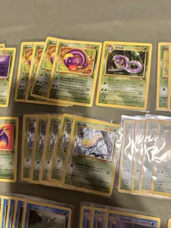 Vintage Pokemon TCG English Card Lot Base/Jungle/Fossil 130 cards NM-MP - Image 3