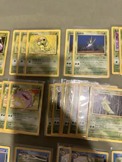 Vintage Pokemon TCG English Card Lot Base/Jungle/Fossil 130 cards NM-MP - Image 4