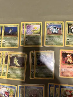 Vintage Pokemon TCG English Card Lot Base/Jungle/Fossil 130 cards NM-MP - Image 5