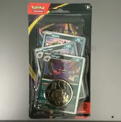 Pokemon TCG Pitch Black Booster Pack + 3 Promo Cards + Coin - Image 1
