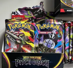 Pokemon TCG Pitch Black 48 Pack Opened Bulk Booster Packs + 5 Hits Cards - Image 3