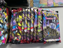 Pokemon TCG Pitch Black 48 Pack Opened Bulk Booster Packs + 5 Hits Cards - Image 4