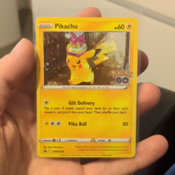 Pokemon TCG Pikachu SWSH234 SWSH Promo Cards Holo Promo EN 2022 Basic 60HP - Image 1