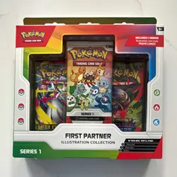 Pokemon TCG First Partner Illustration Collection Series 1 (S1) Promo Cards 2021 - Image 1