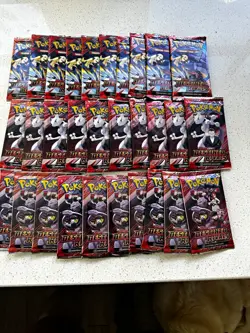 Pokemon TCG Scarlet & Violet Destined Rivals Booster Pack Lot 30 (10 Cards) - Image 1