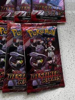 Pokemon TCG Scarlet & Violet Destined Rivals Booster Pack Lot 30 (10 Cards) - Image 2