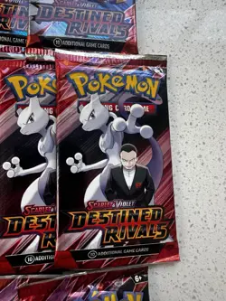Pokemon TCG Scarlet & Violet Destined Rivals Booster Pack Lot 30 (10 Cards) - Image 3