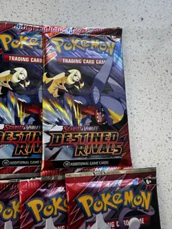Pokemon TCG Scarlet & Violet Destined Rivals Booster Pack Lot 30 (10 Cards) - Image 4