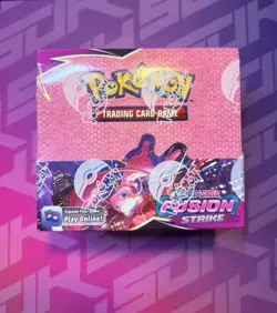 Pokemon TCG Sword & Shield Fusion Strike Booster Box SEALED - Image 1