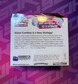 Pokemon TCG Sword & Shield Fusion Strike Booster Box SEALED - Image 2