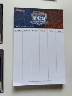 Yugioh comic con 2026 SDCC yu-gi-oh Token Cards Pins TCG scorepad Konami - Image 4