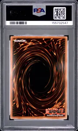 2003 Yu-Gi-Oh! Airknight Parshath LOD 1st Edition Ultra Rare PSA 8 - Image 2