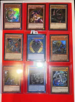 Konami Yu-Gi-Oh! TCG English 9-Card Holo Lot. - Image 1