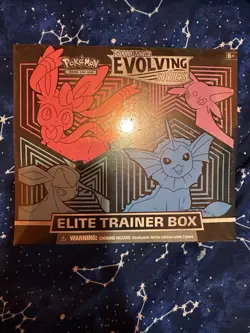 Pokemon TCG Sword & Shield Evolving Skies Elite Trainer Box New Sealed - Image 1