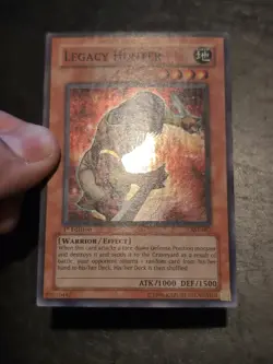 Yu-Gi-Oh! SUPER RARE CARD LEGACY HUNTER AST-067 1ST VLP - Image 1