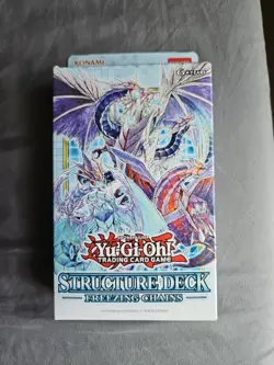 YuGiOh Trading Cards Structure Deck Freezing Chains Trishula Konami Yu-Gi-Oh NEW - Image 1