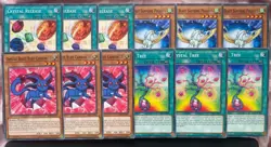 Crystal Beast Deck Bundle! 12 Cards! All NM All 1st Ed. All LED2 Yugioh - Image 1