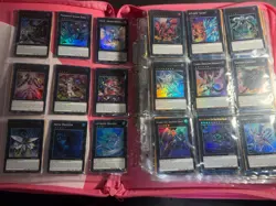 Yugioh Card Collection Binder includes 180 Shiny Cards and Binder - Image 2