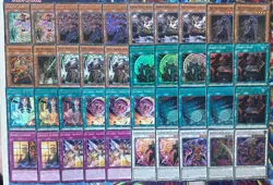Six Samurai Deck Core - 40 Cards - Excellent + - 19 Holos - Old School YuGiOh - Image 1