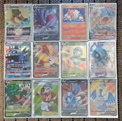 Pokemon TCG 24-Card Lot Holo Full Art V/GX: Set 6 Mixed - Image 2