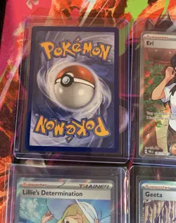 Pokemon TCG Female Trainer Card Lot, 3 SIRs, 8 Full Arts, 1 Promo. + 1 Bonus - Image 3