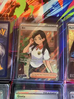 Pokemon TCG Female Trainer Card Lot, 3 SIRs, 8 Full Arts, 1 Promo. + 1 Bonus - Image 4