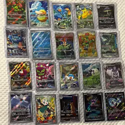 Pokemon TCG Scarlet & Violet 20-Card Lot Holo Full Art Mixed Language Pikachu - Image 1