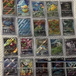 Pokemon TCG Scarlet & Violet 20-Card Lot Holo Full Art Mixed Language Pikachu - Image 2