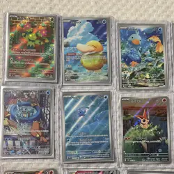 Pokemon TCG Scarlet & Violet 20-Card Lot Holo Full Art Mixed Language Pikachu - Image 3