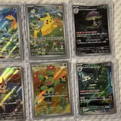 Pokemon TCG Scarlet & Violet 20-Card Lot Holo Full Art Mixed Language Pikachu - Image 4